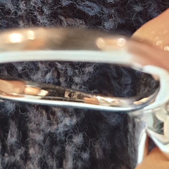 Elegant Vintage18k White Gold High-Quality Diamond Golden Dew Flower Ring - Picture 12 of 14